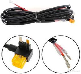 img 4 attached to 🔌 DRL Wiring Harness 7" LED Headlight Conversion Cable for Jeep Wrangler JK TJ, Trucks & Motorcycles