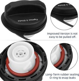 img 1 attached to 🔑 Gas Cap Replacement 20915842 GT330 Fuel Cap for Chevy GMC Cadillac Saturn - Avalanche Silverado Suburban Tahoe Traverse, Acadia Sierra Yukon, Buick Enclave, Escalade, Outlook 2004-2011