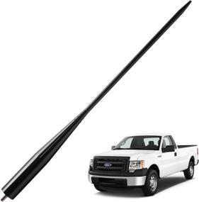 img 4 attached to 🚗 Enhance your Ford F150 with JAPower's 13-inch Black Replacement Antenna