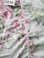 img 1 attached to FADFAY Shabby Pink Floral King Size Bed Sheet Set - Premium Cotton Deep Pocket Sheets For A Cozy Night'S Sleep - 4-Piece Set Included review by Victoria Robinson