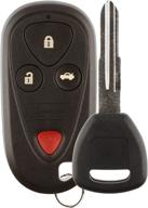 for 01-03 acura cl 02-04 acura rl 02-03 acura tl keyless entry remote key fob e4eg8d-444h-a logo