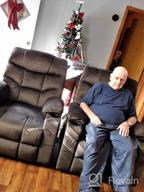 img 1 attached to Electric Power Lift Recliner Chair With Heated Vibration, Massage & USB Ports - Perfect For Elderly Living Room Comfort! review by Robert Kimble