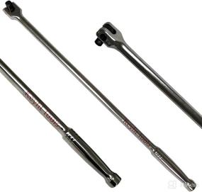 img 3 attached to 🔧 Keyfit Tools Breaker Bar: 24" Long, Premium Quality Chrome Vanadium, Lifetime Guarantee