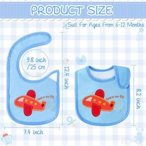 img 3 attached to Waterproof Adjustable Babies Infant Keepsake Drooling