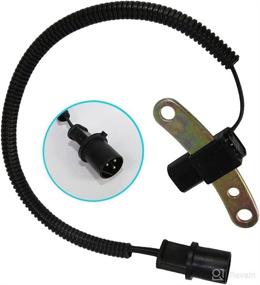 img 2 attached to 🚗 Crankshaft Position Sensor 53009954 4638128 213-2372 for Jeep Cherokee Comanche Wrangler 1991 1992 2.5L 4.0L: Compatible and Reliable