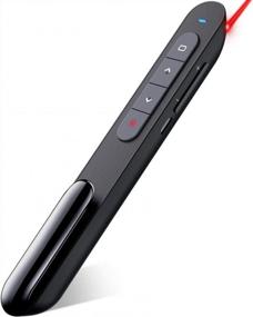 img 4 attached to Streamline Your Presentations With DinoFire'S 100FT Rechargeable Wireless Presenter Remote