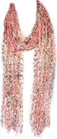 img 1 attached to 🌞 Summer Skinny MH05N AQUGLD Women's Confetti Scarf Accessories at Scarves & Wraps