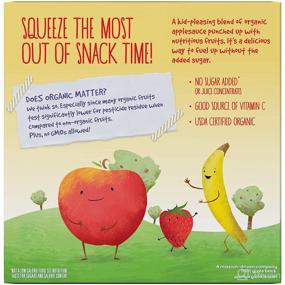 img 3 attached to 🍓 Plum Organics Kids Fruit Mashups Apple Sauce Strawberry Banana, 3.17 oz, Pack of 4