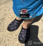 img 1 attached to Explore the Outdoors with SEEKWAY Toddler Barefoot Aquatics Shoes review by John Snook