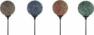 illuminate your garden with moonrays beaded stake light in multi-color logo