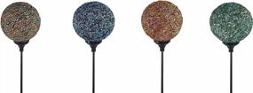 img 1 attached to Illuminate Your Garden With Moonrays Beaded Stake Light In Multi-Color