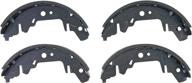 💯 quality performance ensured: wagner pab714r riveted brake shoe set логотип