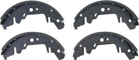 img 1 attached to 💯 Quality Performance Ensured: Wagner PAB714R Riveted Brake Shoe Set