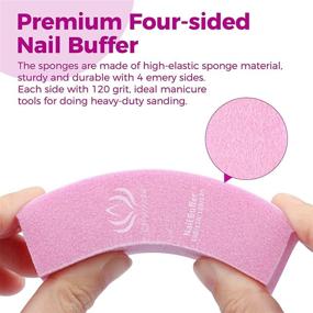 img 2 attached to 💅 16-Pack Professional Nail File Buffers