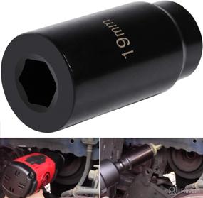 img 4 attached to 💪 High-Quality 77080 19mm Harmonic Balancer Socket: Enhance Honda Engine Performance with 3x More Power than Standard Impact Sockets
