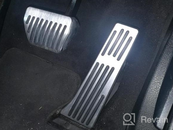 img 1 attached to Upgrade Your BMW Driving Experience With Jaronx Anti-Slip Pedal Covers - No Drilling Required! review by Raymond Doe