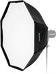 ez pro beauty dish octagon softbox 36" w/ speedring for elinchrom monolights, prolinca & bxri strobe flash light logo