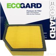 ecogard xa6103 engine air filter - premium fit for lexus gs350 3.5l (2013-2020), is250 2.5l (2014-2015), is200t 2.0l (2016-2017), is350 3.5l (2014-2021), is300 3.5l (2016-2021), is300 2.0l (2018-2021) логотип