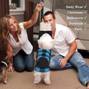img 1 attached to Bundle Up Your Pup With Cozy Plaid Dog Sweaters For Winter
