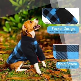 img 3 attached to Bundle Up Your Pup With Cozy Plaid Dog Sweaters For Winter