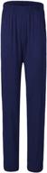 мужские пижамные штаны sleepwear lounge pj drawstring elastic waist casual pants with pockets логотип