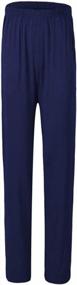 img 4 attached to Men'S Pajama Pants Sleepwear Lounge PJ Drawstring Elastic Waist Casual Pants With Pockets