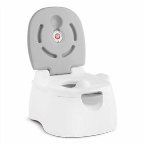 img 3 attached to Munchkin Arm & Hammer Multi-Stage 3-In-1 Potty Seat, Grey (Potty Chair/Trainer Ring/Step Stool) With Nursery Fresheners 5 Pack