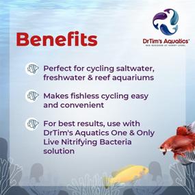 img 2 attached to 🐠 Efficient DrTim's Aquatics Ammonium Chloride Solution: Effective Fish Tank Cleaner for Saltwater, Freshwater & Reef Aquariums