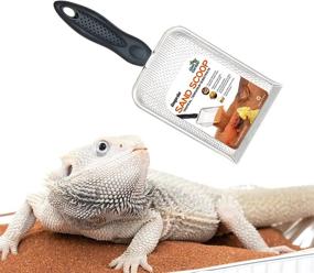 img 3 attached to 🦎 Hedgine Reptile Sand Substrate: Stainless Steel Fine Mesh Shovel for Terrarium Cleaning and Reptile Habitat Maintenance