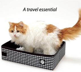 img 1 attached to 🐱 Necoichi Portable Stress Free Cage Carrier and Litter Box - Indoor & Outdoor Travel - Top Seller in Japan - Enhanced SEO!