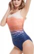 streamlined style: jimilaka women's one piece athletic swimsuit for optimal training and performance logo