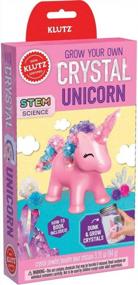 img 4 attached to Sparkling Adventures With Klutz Crystal Unicorn Craft & Science Kit