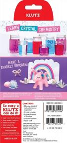 img 3 attached to Sparkling Adventures With Klutz Crystal Unicorn Craft & Science Kit