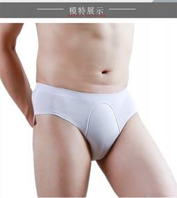 img 1 attached to Camel Toe Hideaway Gaff Panty Shaping Brief For Crossdresser Transgender - Breathable Silk Fabric