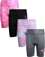 reebok girls workout shorts - active performance girls' clothing логотип