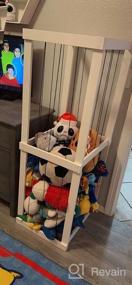 img 5 attached to Organize Your Child'S Toys With RELODECOR Stuffed Animal Zoo Storage - A Fun & Stylish Toy Holder