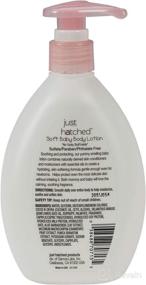 img 1 attached to Natural Essential Oils Baby Body Lotion | Calming Moisturizing Formula | No Harsh Ingredients | Just Hatched Soft | 10.1 fl oz