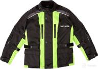 duchinni jago youth motorcycle jacket: stylish & protective unisex-child gear logo