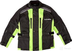 img 4 attached to DUCHINNI JAGO Youth Motorcycle Jacket: Stylish & Protective Unisex-Child Gear