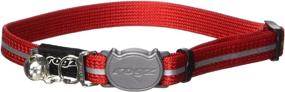 img 1 attached to 🐱 Rogz Catz Small Alley Cat Safeloc Breakaway Collar - Adjustable, Reflective, 3/8-Inch