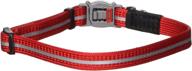 🐱 rogz catz small alley cat safeloc breakaway collar - adjustable, reflective, 3/8-inch logo