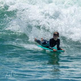 img 2 attached to Tribe Boards The Guard Bodyboard 36 Navy Blue/Navy/Apple Green