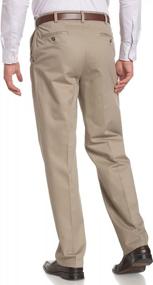img 1 attached to Savane Men'S Pleated Performance Chino Pant