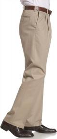 img 2 attached to Savane Men'S Pleated Performance Chino Pant
