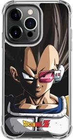 img 4 attached to Officially Licensed Dragon Ball Z Vegeta Portrait Skinit Phone Case For IPhone 14 Pro - Clear Design For Ultimate Protection