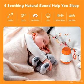 img 3 attached to 🔇 Adormiddot White Noise Machine: Enhance Sleep Quality & Soothe Babies with 6 Natural Sounds - Portable & Noise Cancelling for Travel