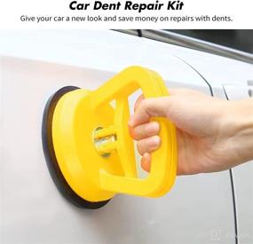 img 3 attached to 🔨 Fonowt Car Dent Puller: 2 Pack Powerful Car Dent Remover for Quick Dent Repair on Cars, Glass, Screens, Tiles & Heavy Objects - Suction Cup Dent Puller for Effortless Moving