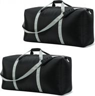 путешествуйте стильно и комфортно с 2 очень большими 32,5-дюймовыми вещевыми сумками - легкий и вместительный багаж для всех ваших приключений! логотип