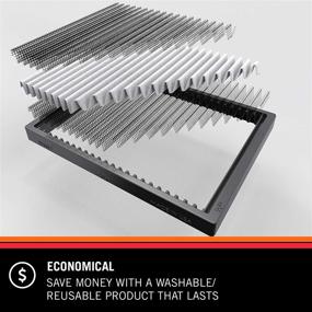 img 1 attached to K&N VF2053 Premium Cabin Air Filter: High Performance, Washable, Clean Airflow for Ford Mustang (2015-2018) Models