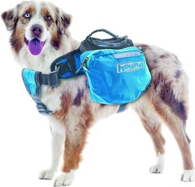 img 1 attached to 🐾 Outward Hound Quick Release Backpack: Premium Saddlebag Style Dog Backpack for Convenient Adventures!